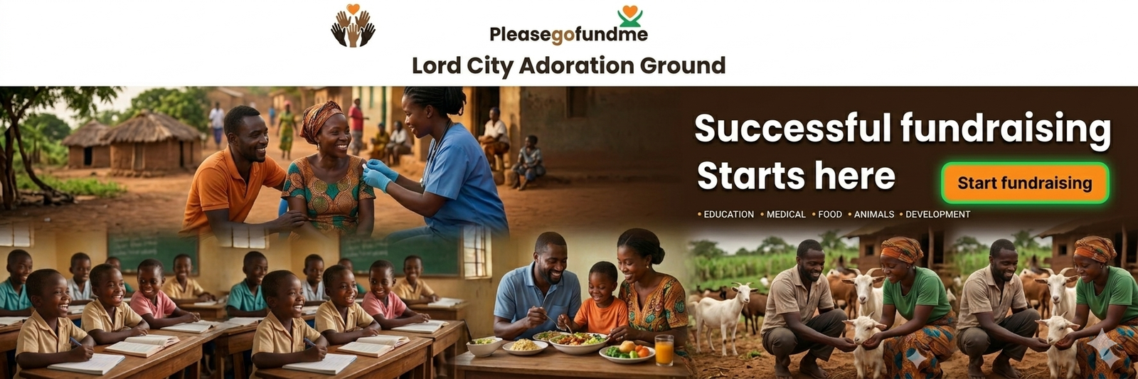Start Fundraising for Communities